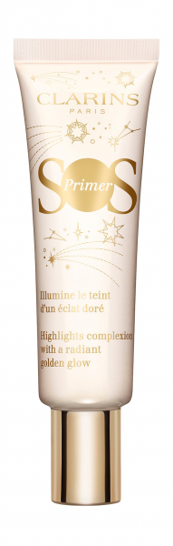 Clarins Summer Collection SOS Primer Gold Glow База под макияж со светоотражающими частицами